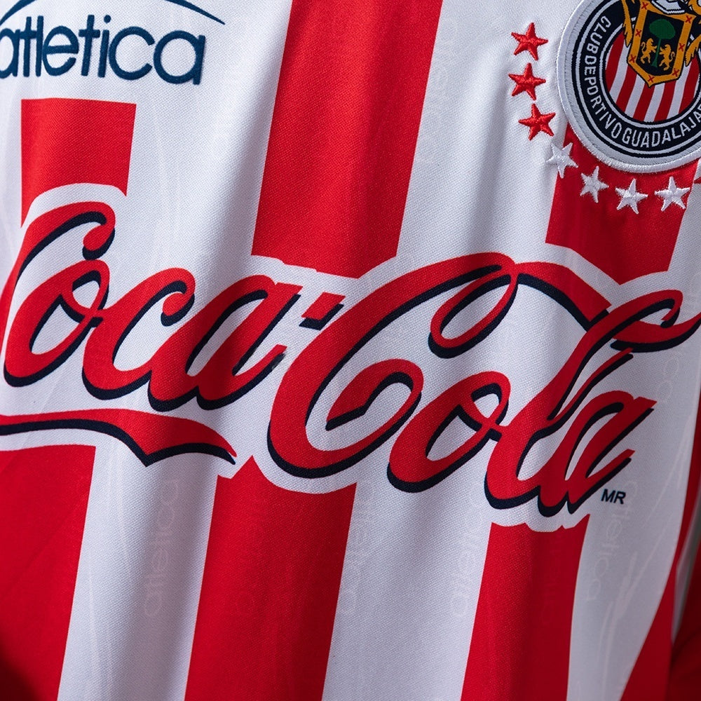 Retro Chivas Home Jersey 1998-1999 Long Sleeves Football product image 7