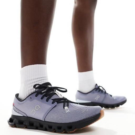 On Cloud X 4 Silver Flame Training Shoes product image 1, provided for visual reference and product detail review