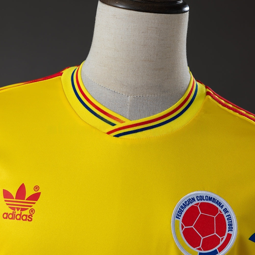 Colombia Originals Home Jersey 1990 Retro Long Sleeves product image 5