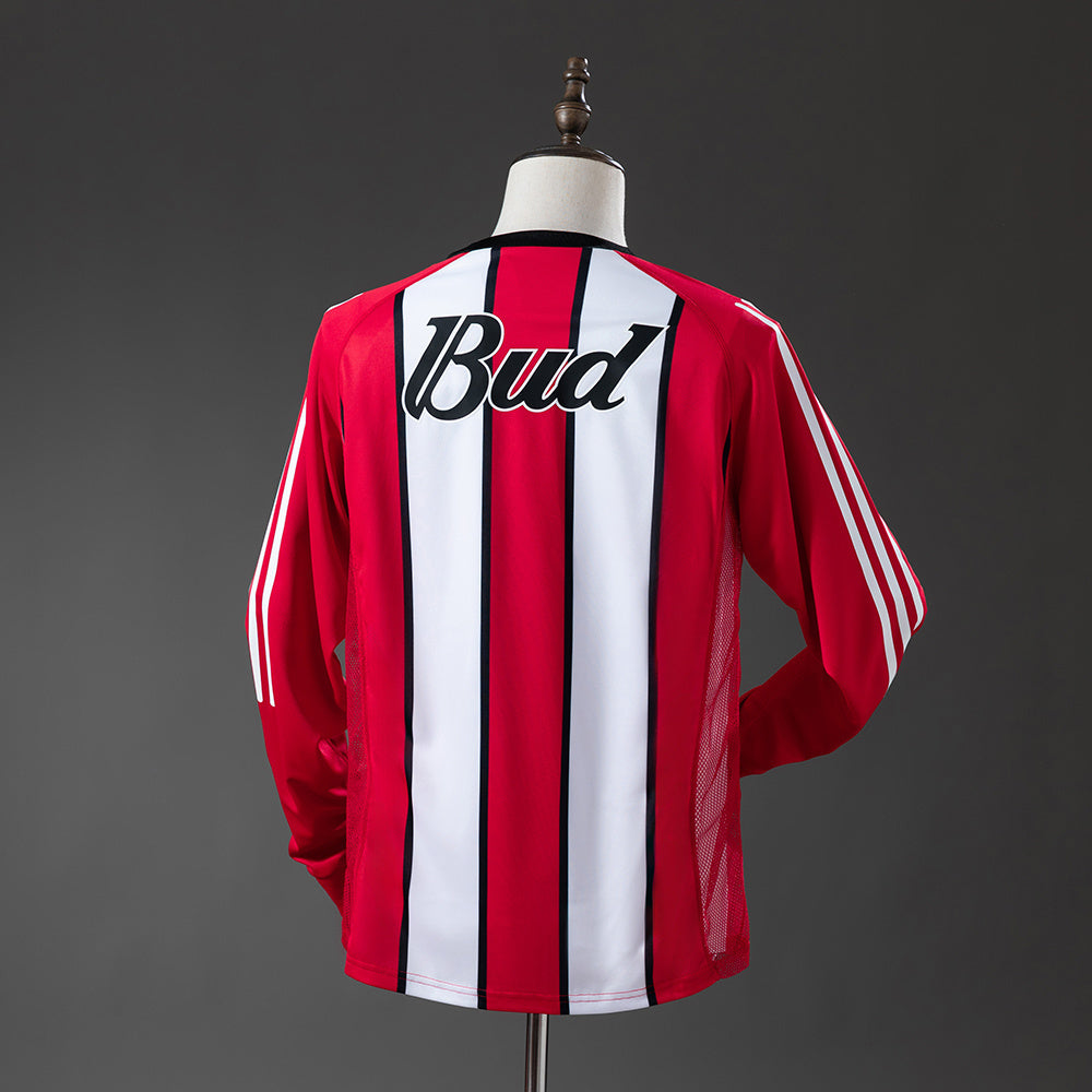 River Plate Jersey 2003-04 Home Retro Football Kit Long product image 2