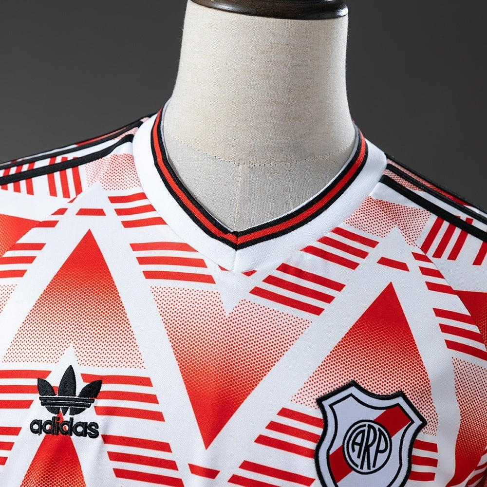 River Plate Away Jersey 1992-93 Retro Long Sleeves Football product image 7