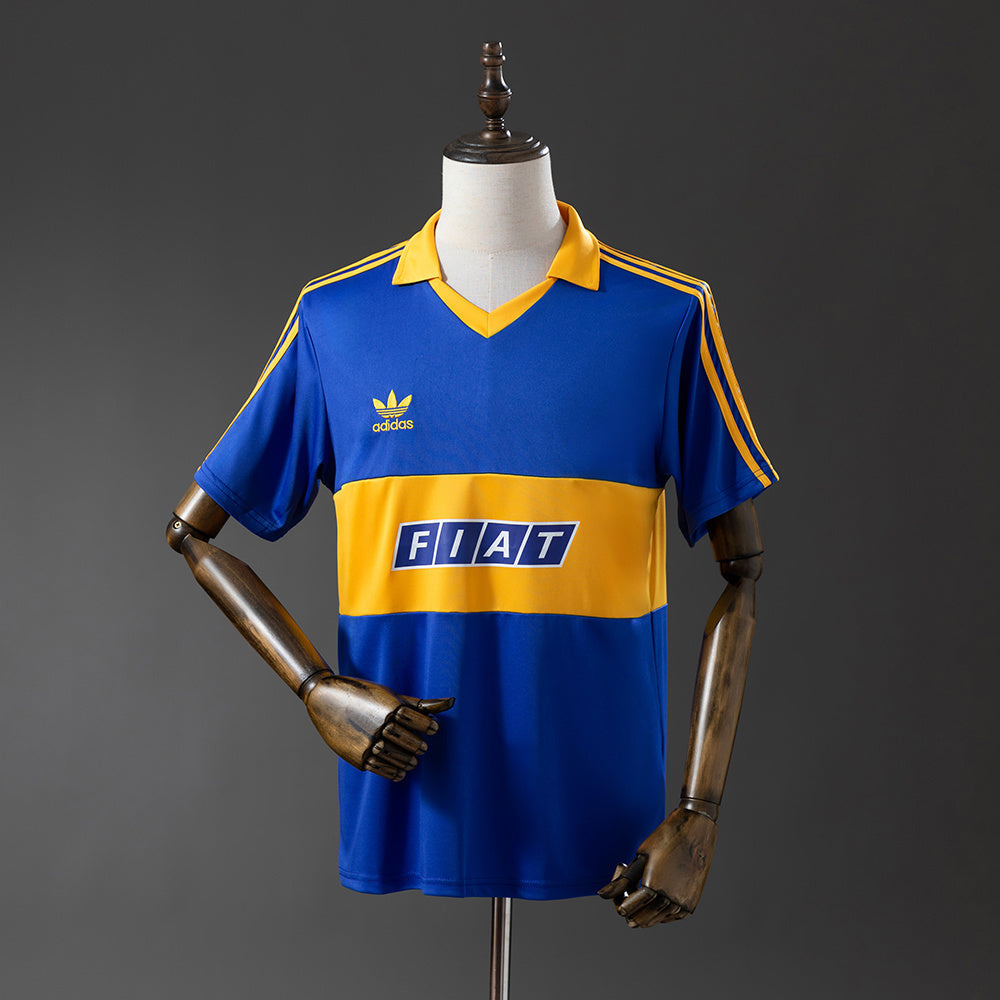 Boca Junios Jersey 1990-91 Home Retro Football Kit product image 1