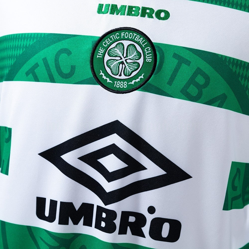 Celtic Jersey 1997-99 Home Retro Football Kit product image 5