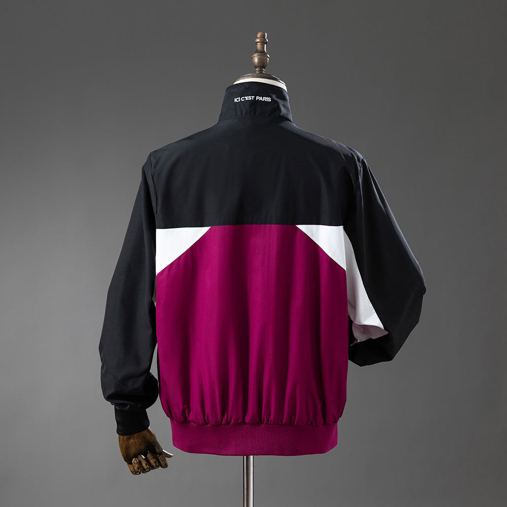 PSG Windbreaker 2025/26 Black & Psychedelic Purple Football product image 2