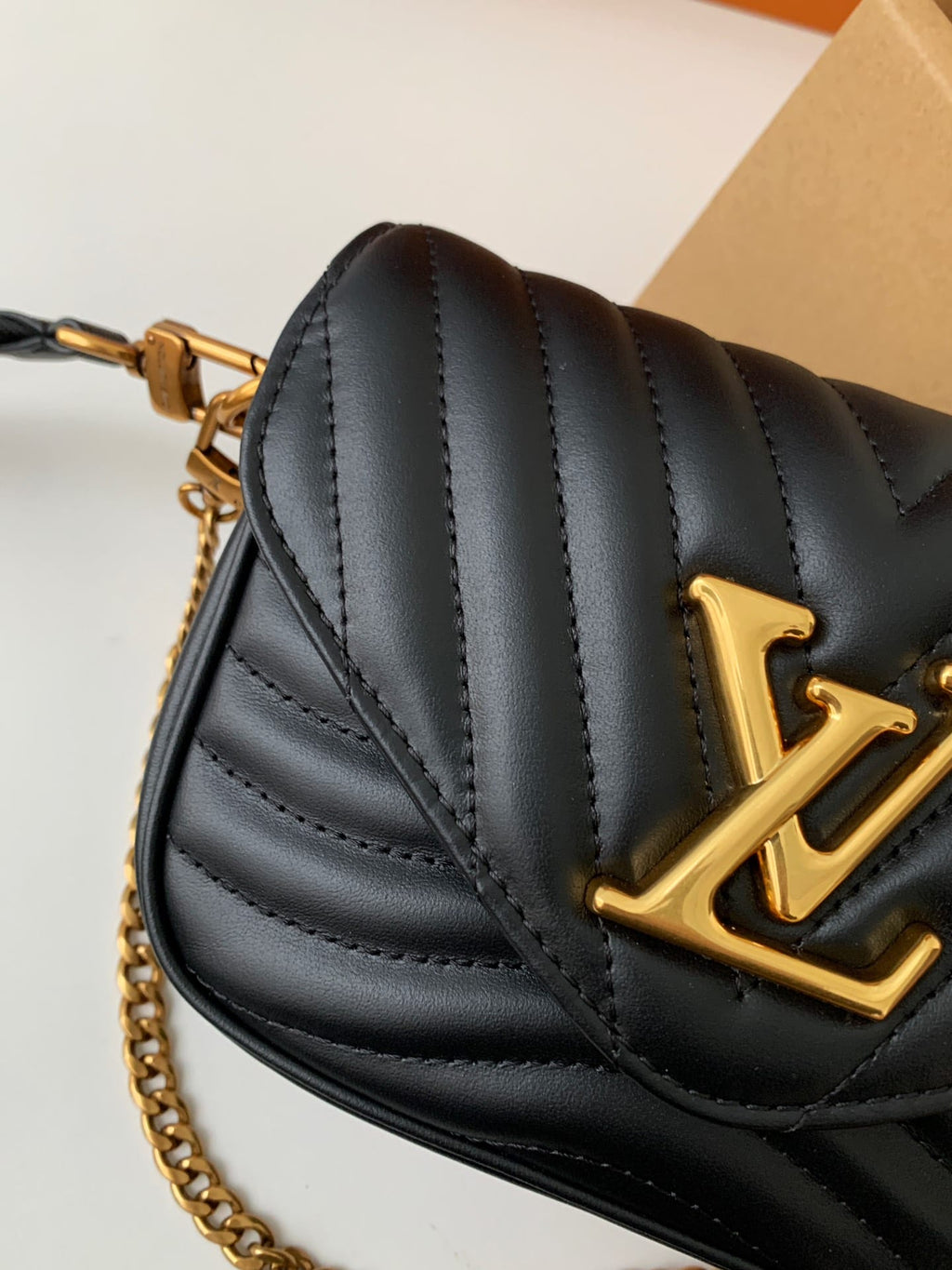 Louis Vuitton New Wave Multi-Pochette Handbag - Black product image 8, provided for visual reference and product detail
