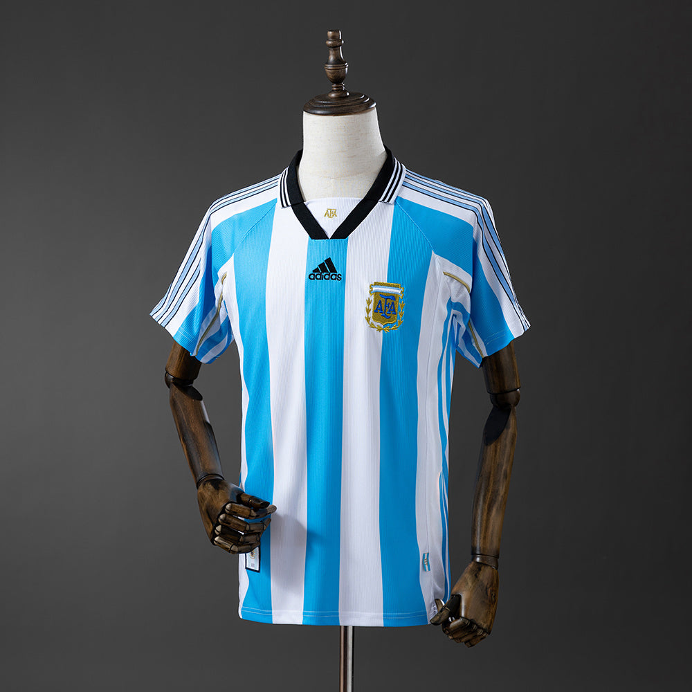 Argentina Jersey 1998 Home Retro Football Kit product image 1