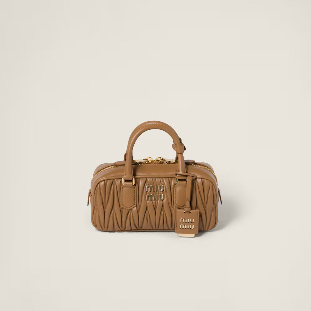Arcadie Matelasse Nappa Leather Bag product image 7, provided for visual reference and product detail review