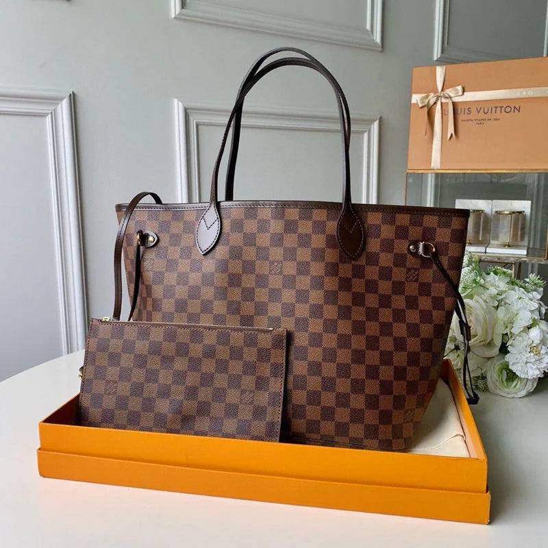 Louis Vuitton Ebene Monogram Leather Bag - Khaki product image 1, provided for visual reference and product detail review