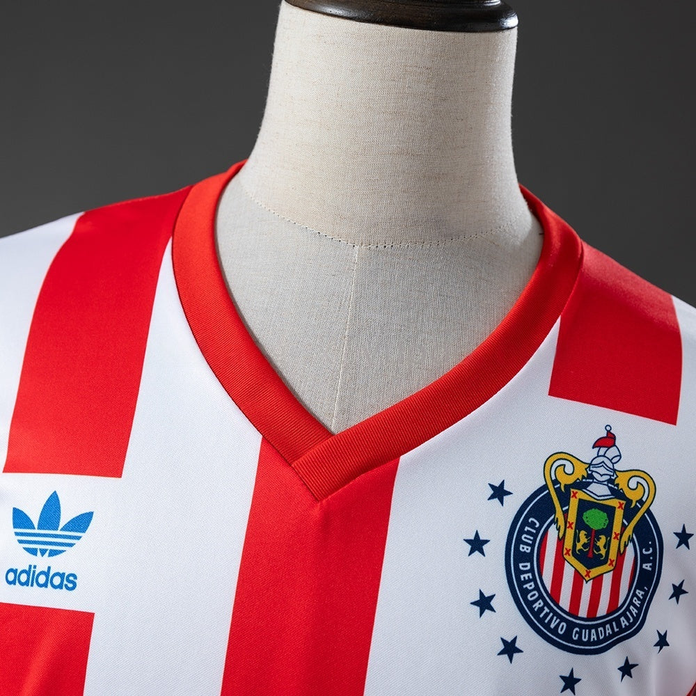 Retro Chivas Home Jersey 1990-1991 Long Sleeves Football product image 7