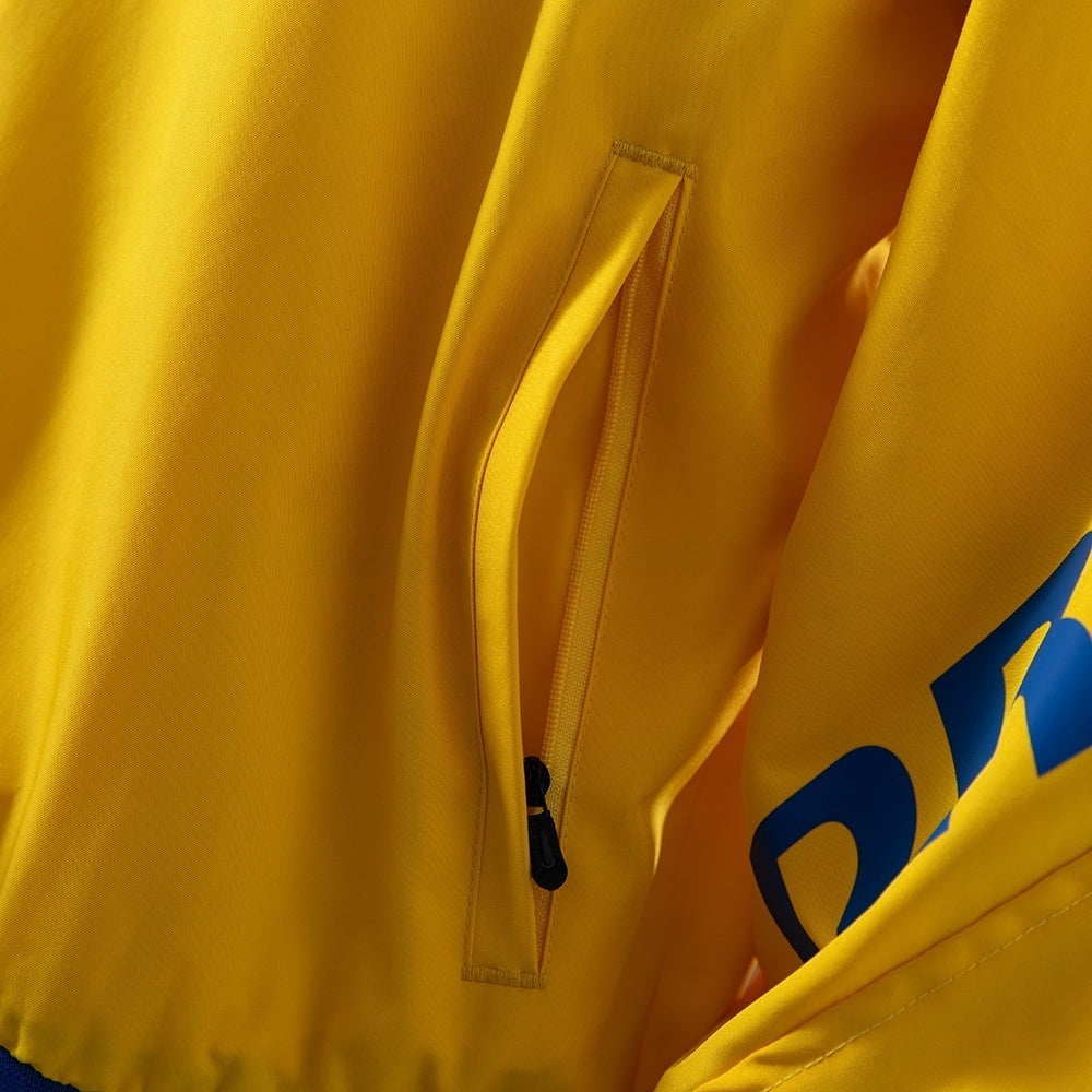 Brazil Windbreaker 2025/26 Yellow Football Jacket product image 7