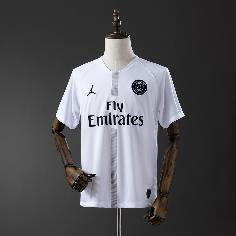 PSG Jersey 2018-19 White Retro Football Kit product image 1