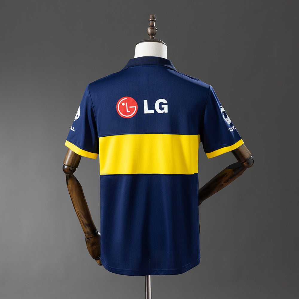 Boca Junios Jersey 2009-10 Home Retro Football Kit product image 2
