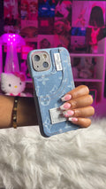 Designer Denim iPhone Case product image 1, provided for visual reference and product detail review