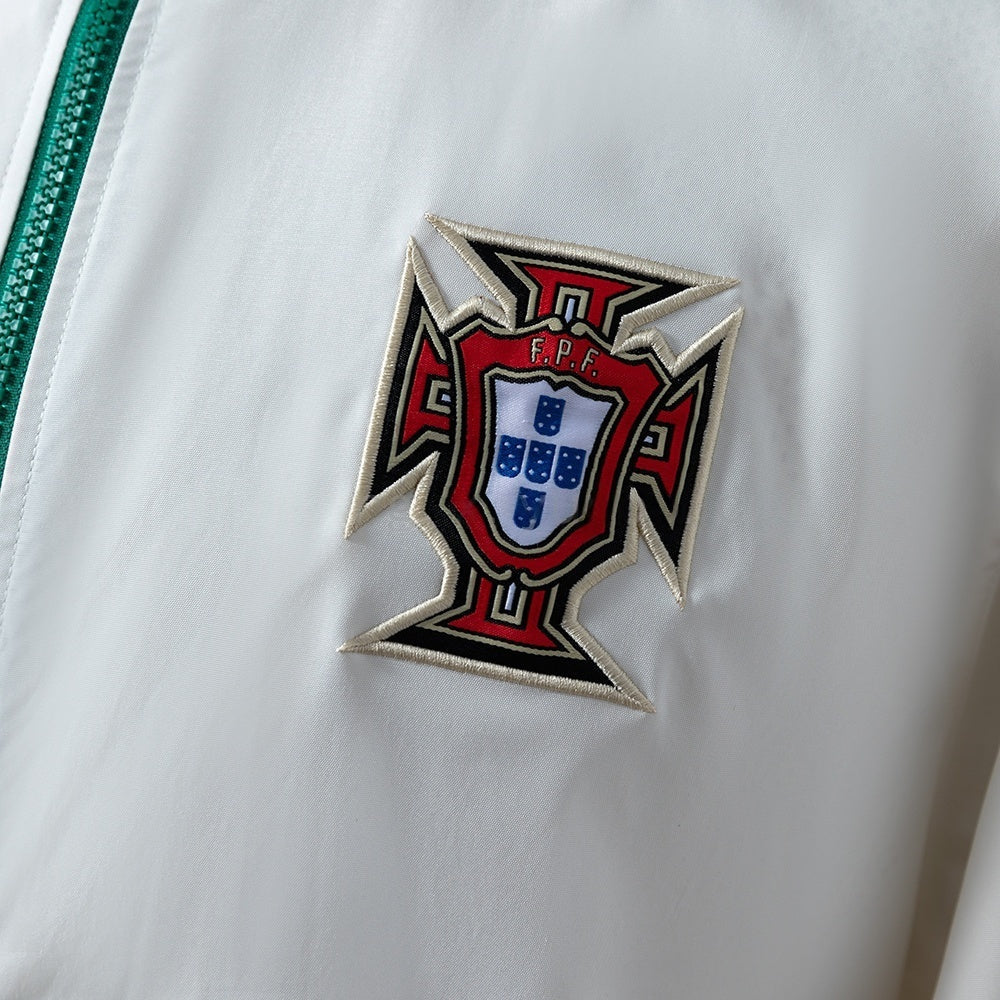 Portugal Windbreaker 2010 White Football Soccer Jacket product image 4