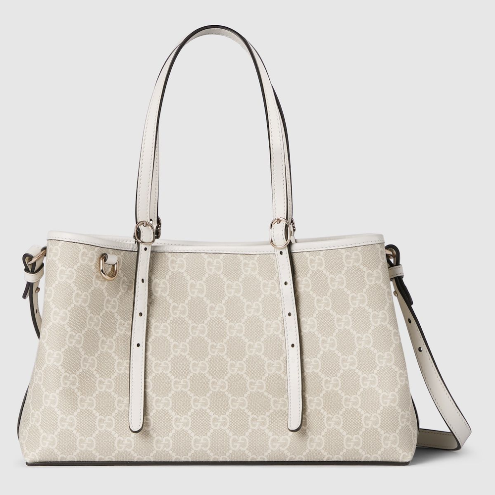 Gucci GG Emblem Medium Tote Bag product image 9, provided for visual reference and product detail review