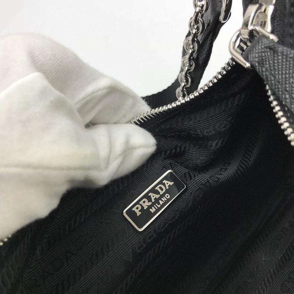 Prada Re-Edition 2005 Re Nylon Bag - Black product image 7, provided for visual reference and product detail review