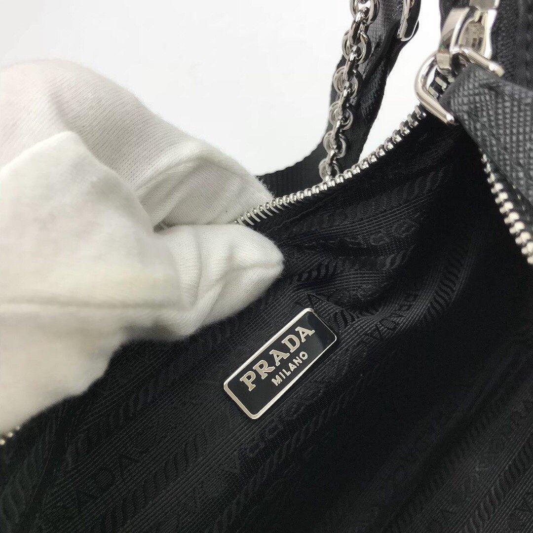 Prada Re-Edition 2005 Re Nylon Bag - Black product image 7, provided for visual reference and product detail review