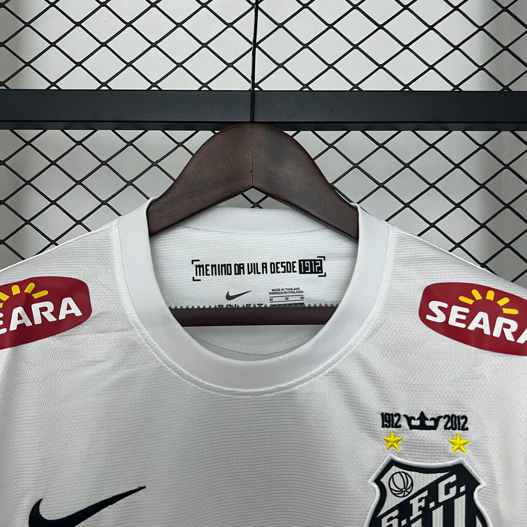 Retro Santos Jersey 12/13 Home Long Sleeves Football Kit product image 6