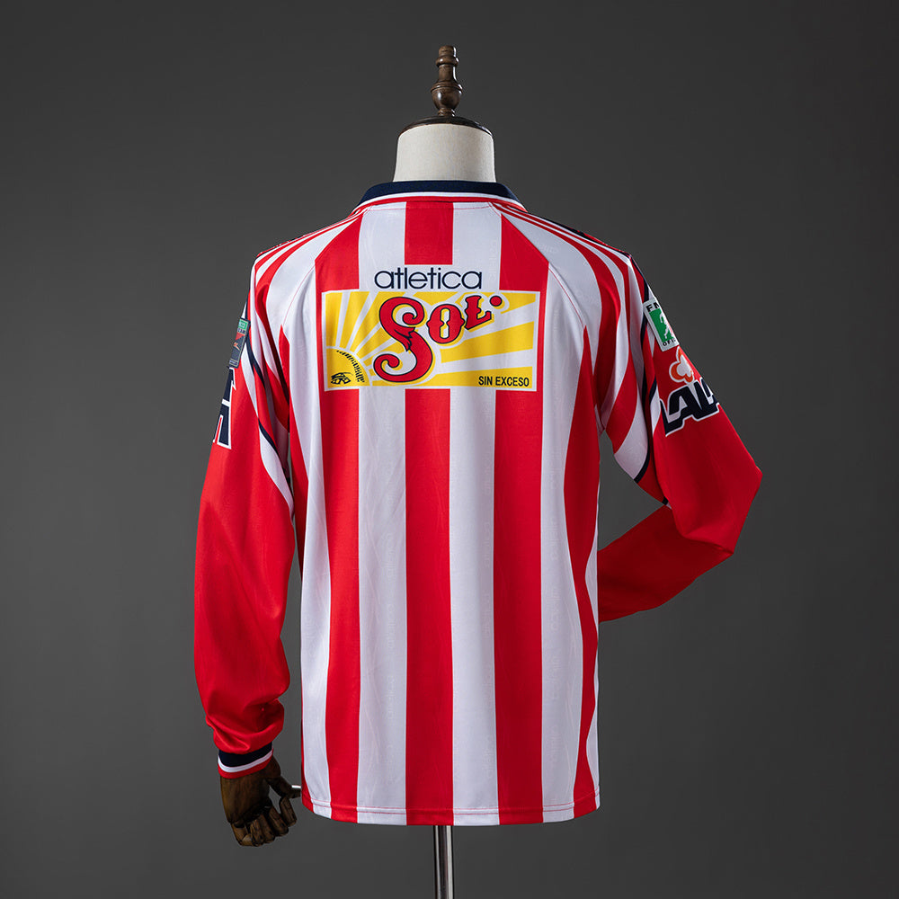 Retro Chivas Home Jersey 1998-1999 Long Sleeves Football product image 2
