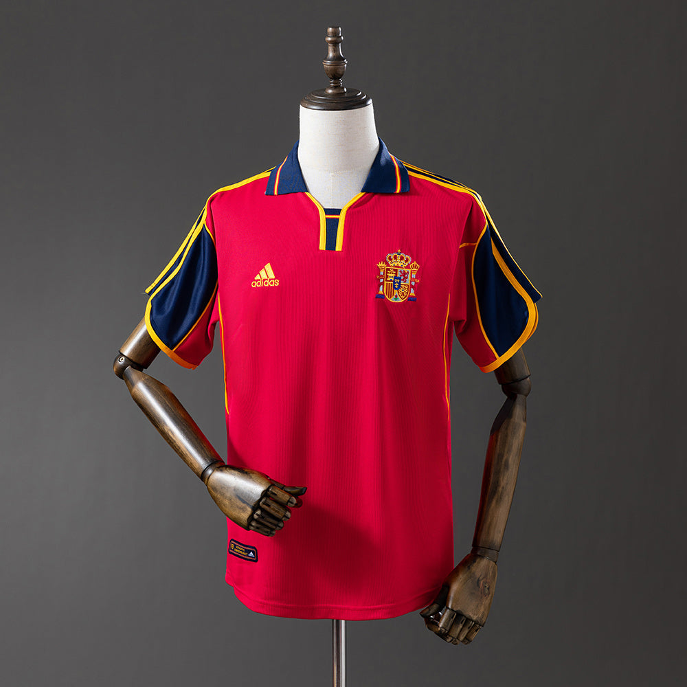 Spain Jersey 2000 Home Retro Football Kit product image 1