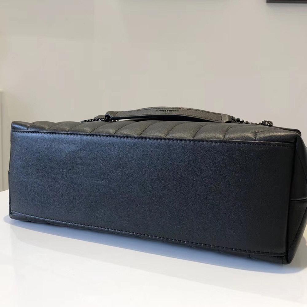 YSL Loulou Small Bag - Nero (Black) product image 8, provided for visual reference and product detail review