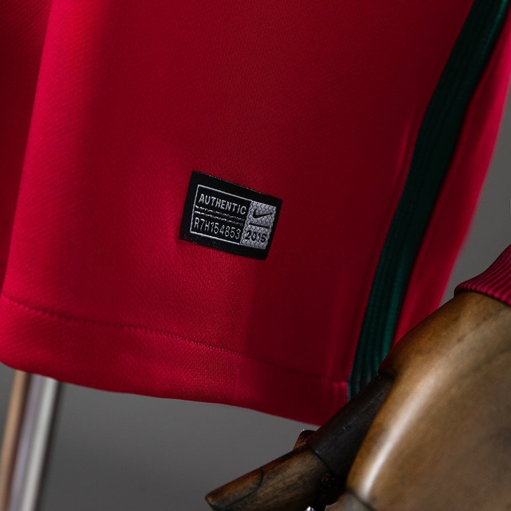 Portugal Jersey 2016 Home Retro Football Kit Long Sleeves product image 3