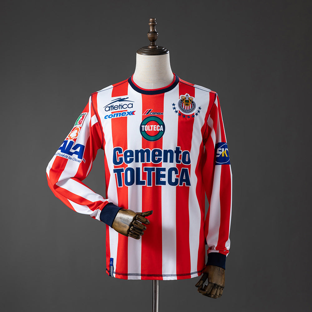 Retro Chivas Home Jersey 2002-2003 Long Sleeves Football product image 1