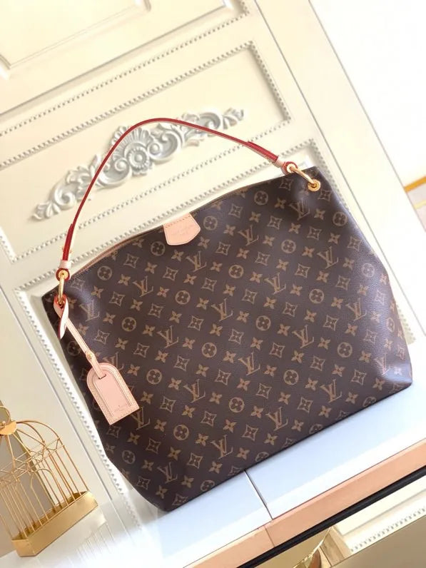 LV Graceful MM Monogram Canvas Shoulder Bag product image 2, provided for visual reference and product detail review
