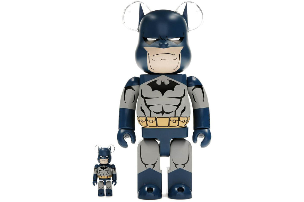 Bearbrick Batman Hush Ver. 100% & 400% Set product image 1, provided for visual reference and product detail review