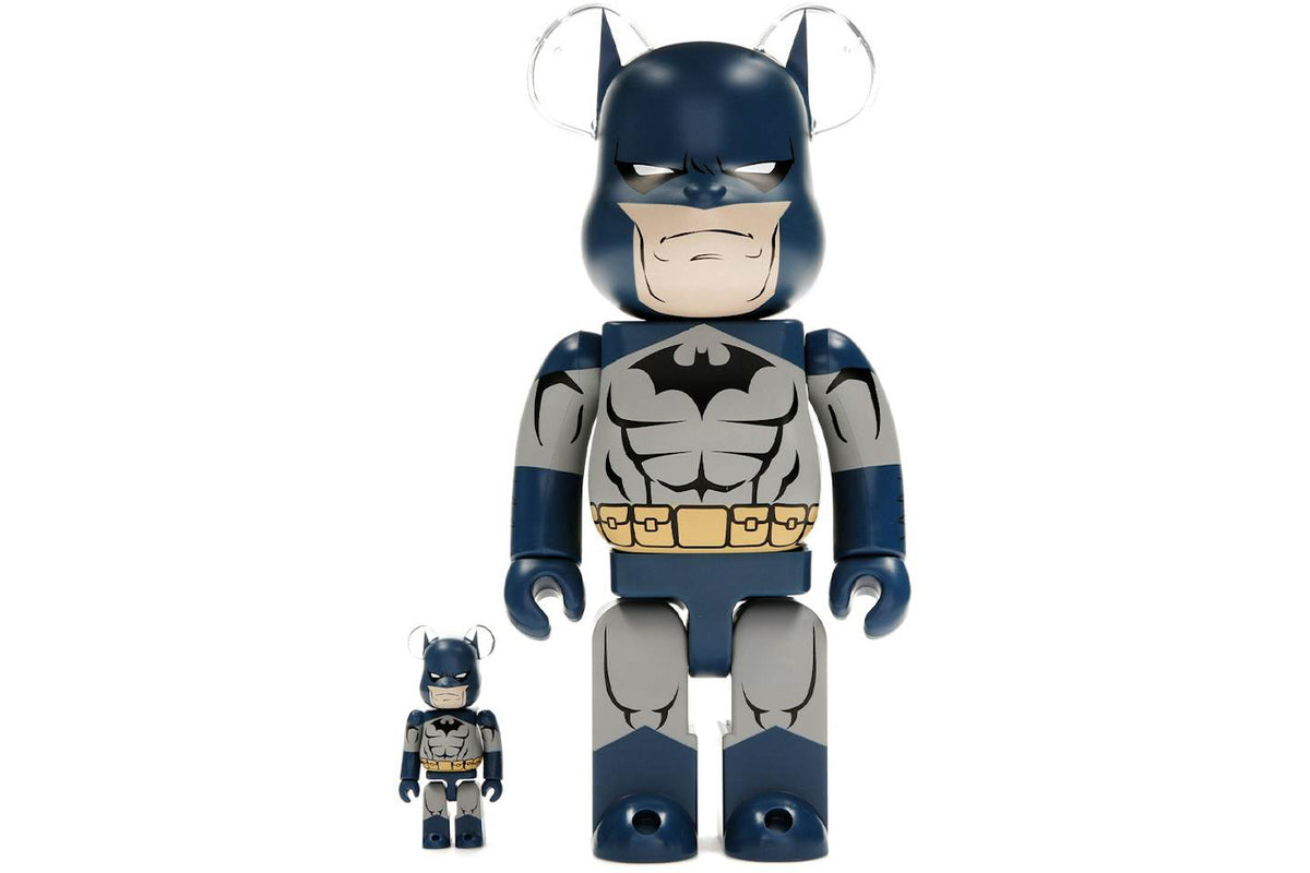 Bearbrick Batman Hush Ver. 100% & 400% Set product image 1, provided for visual reference and product detail review