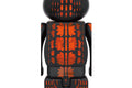 Bearbrick Godzilla vs. Destoroyah Meltdown Figure Set - 100% & 400%, Clear Orange product image 1, provided for visual