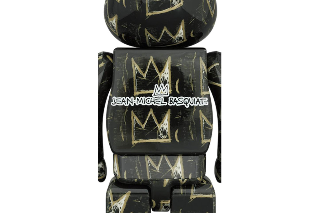 Bearbrick Jean-Michel Basquiat #8 100% & 400% Set product image 2, provided for visual reference and product detail review