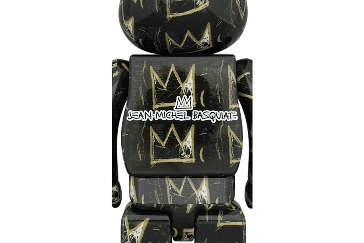 Bearbrick Jean-Michel Basquiat #8 100% & 400% Set product image 2, provided for visual reference and product detail review