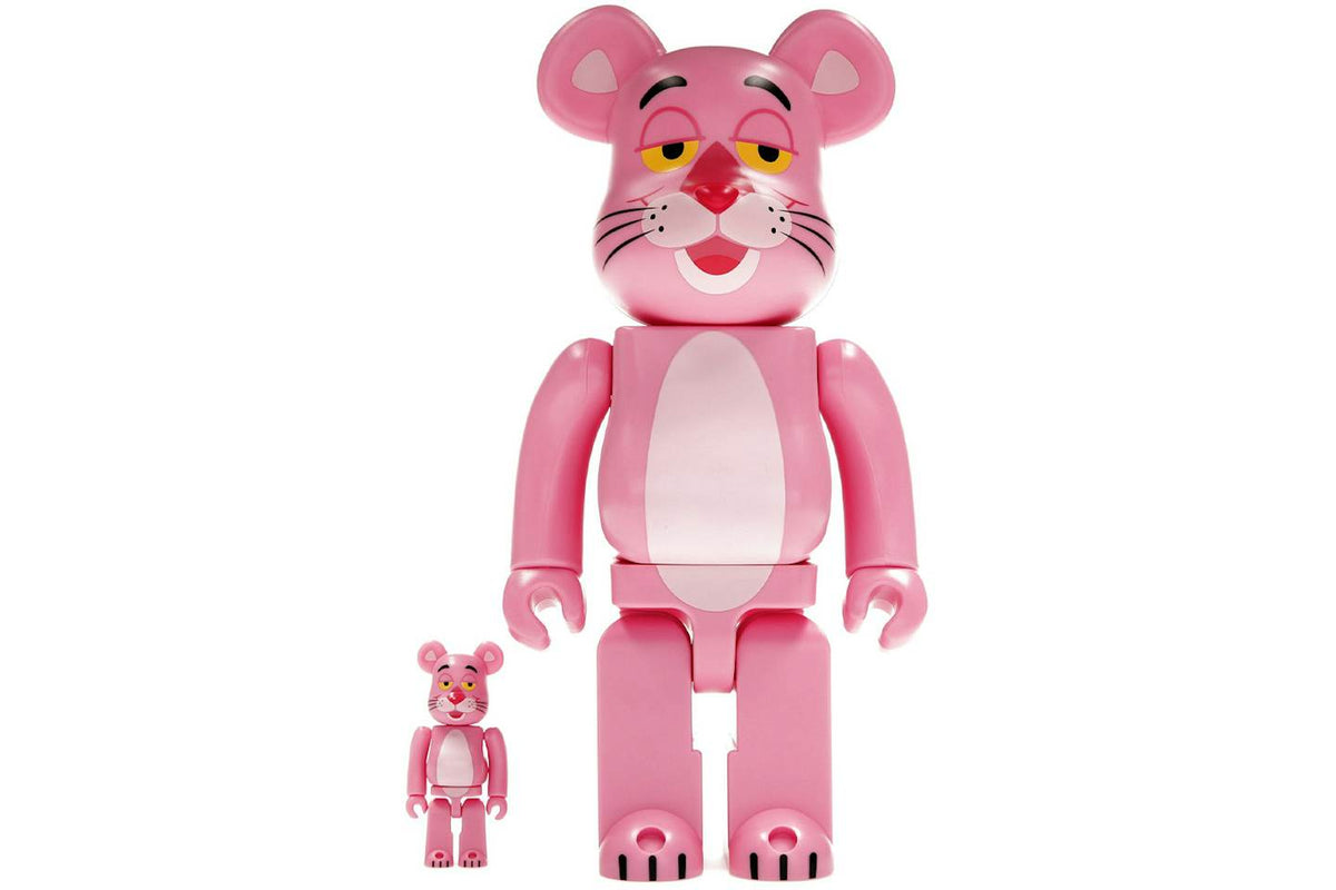 Bearbrick Pink Panther 100% & 400% Set product image 1, provided for visual reference and product detail review