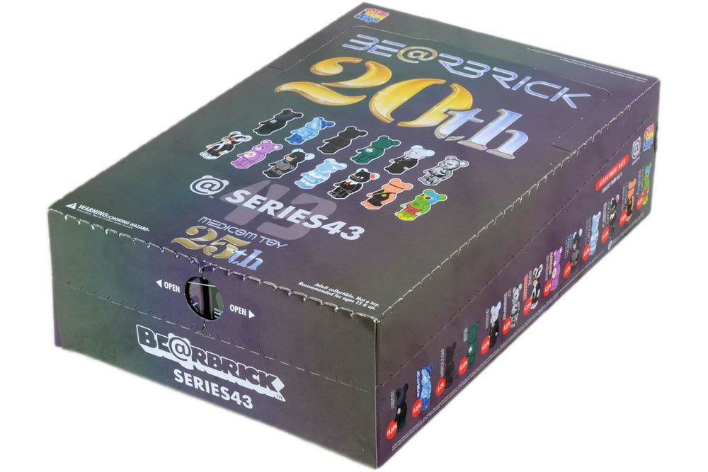 Bearbrick Series 43 100% - Sealed Case of 24 Blind Boxes
