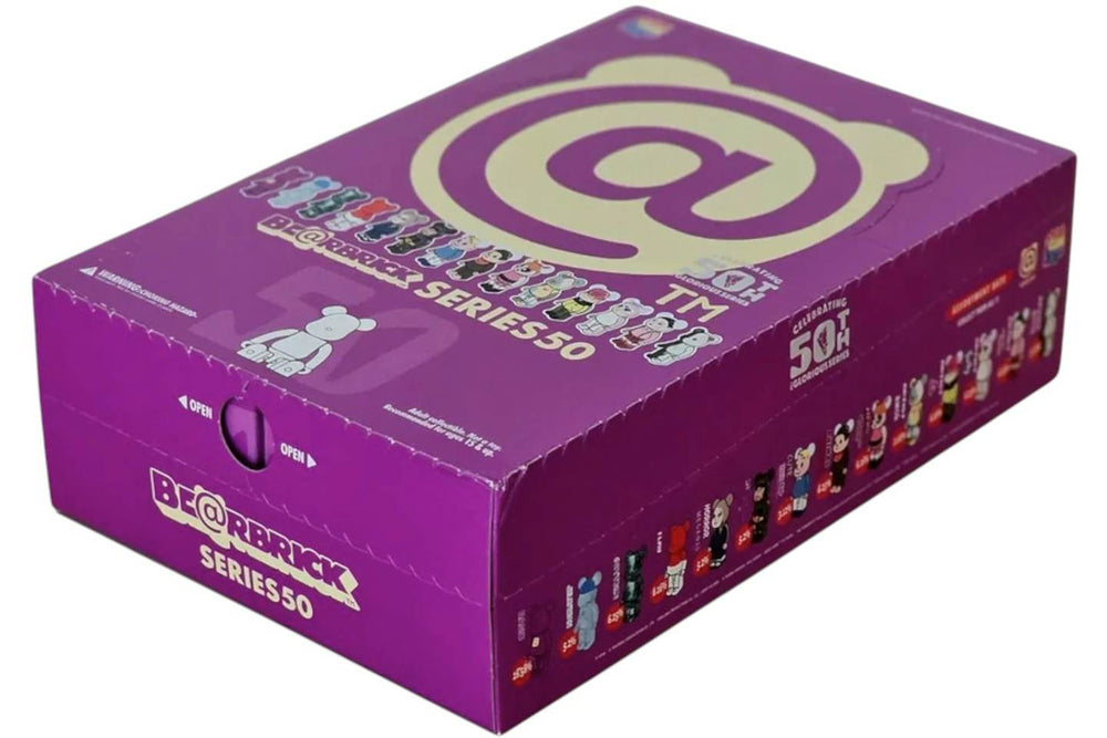 Bearbrick Series 50 100% - Sealed Case of 24 Blind Boxes