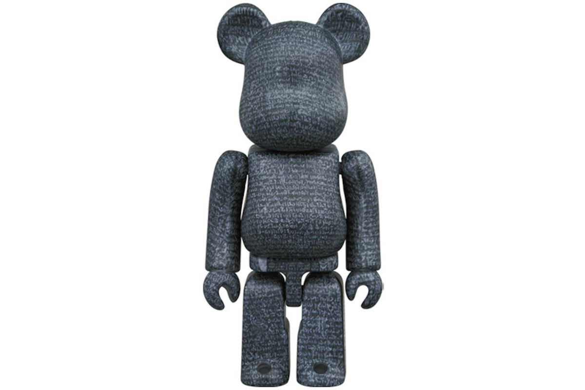 Bearbrick x British Museum Rosetta Stone Figure Set - 100% & 400% product image 2, provided for visual reference and product
