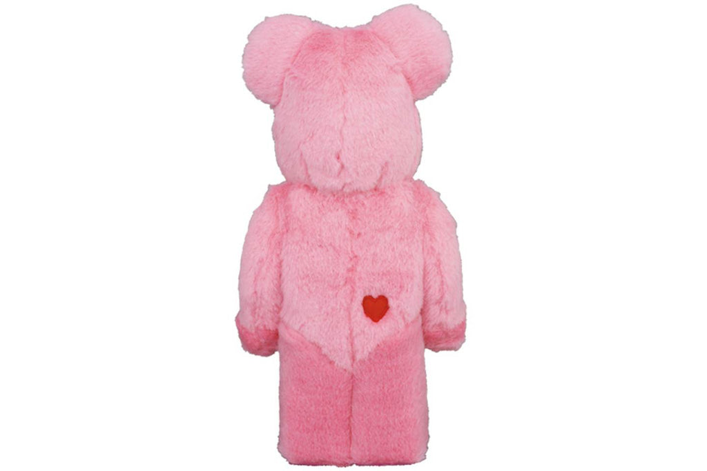 Bearbrick x Care Bears Cheer Bear Costume Version Figure - 400%, Pink product image 2, provided for visual reference and