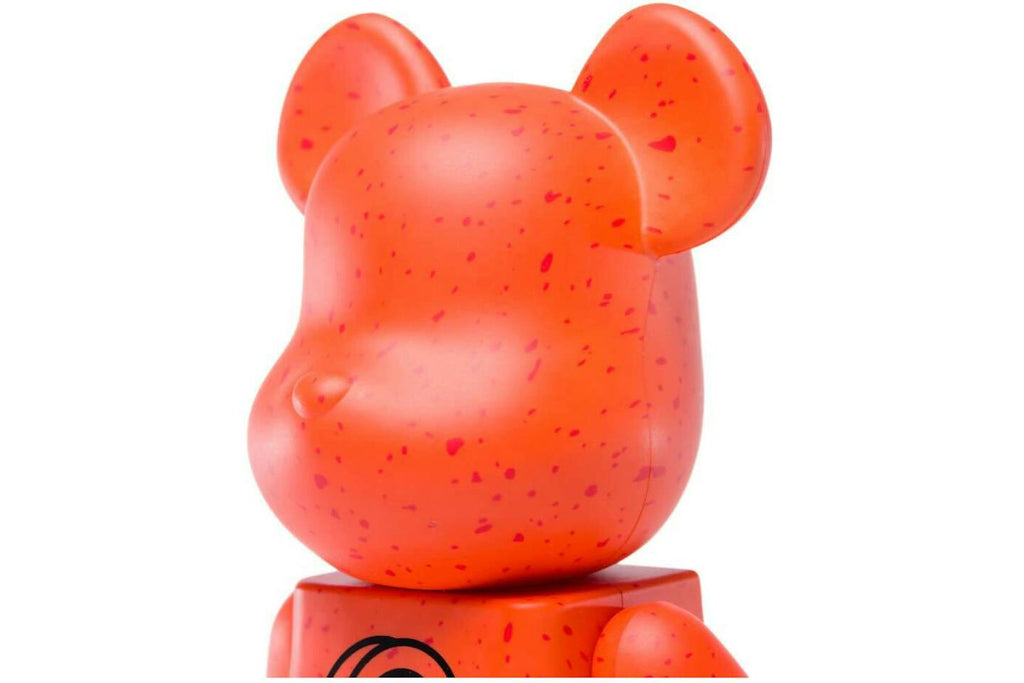 Bearbrick x Concepts Orange Lobster 100% & 400% Set product image 2, provided for visual reference and product detail review