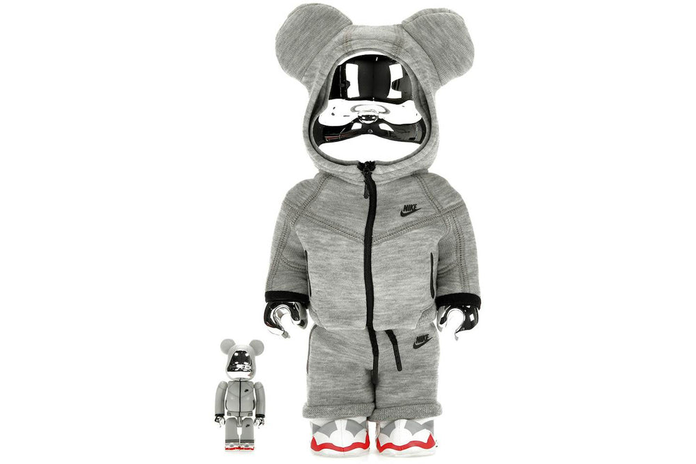 Bearbrick x Nike Tech Fleece N98 100% & 400% Set
