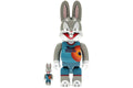 Rabbrick Space Jam: A New Legacy Bugs Bunny Figure Set - 100% & 400%, Grey product image 1, provided for visual reference
