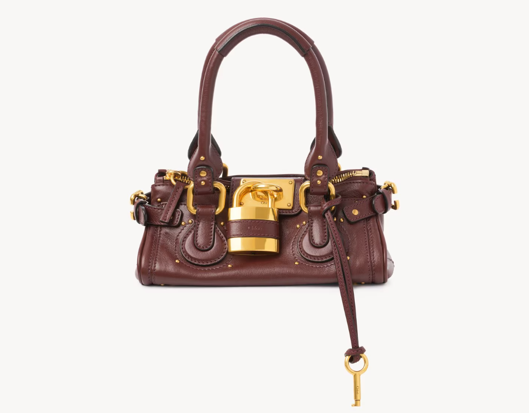 Chloe Small Paddington Bag in Grained Leather product image 1, provided for visual reference and product detail review