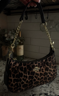 Cheetah Print Shoulder Bag product image 1, provided for visual reference and product detail review