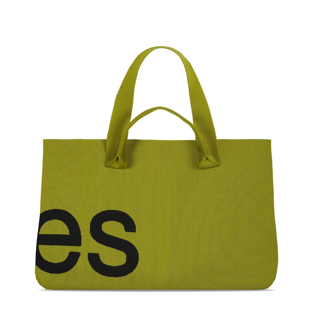 Curves Knit Tote (Lemongrass) product image 2, provided for visual reference and product detail review