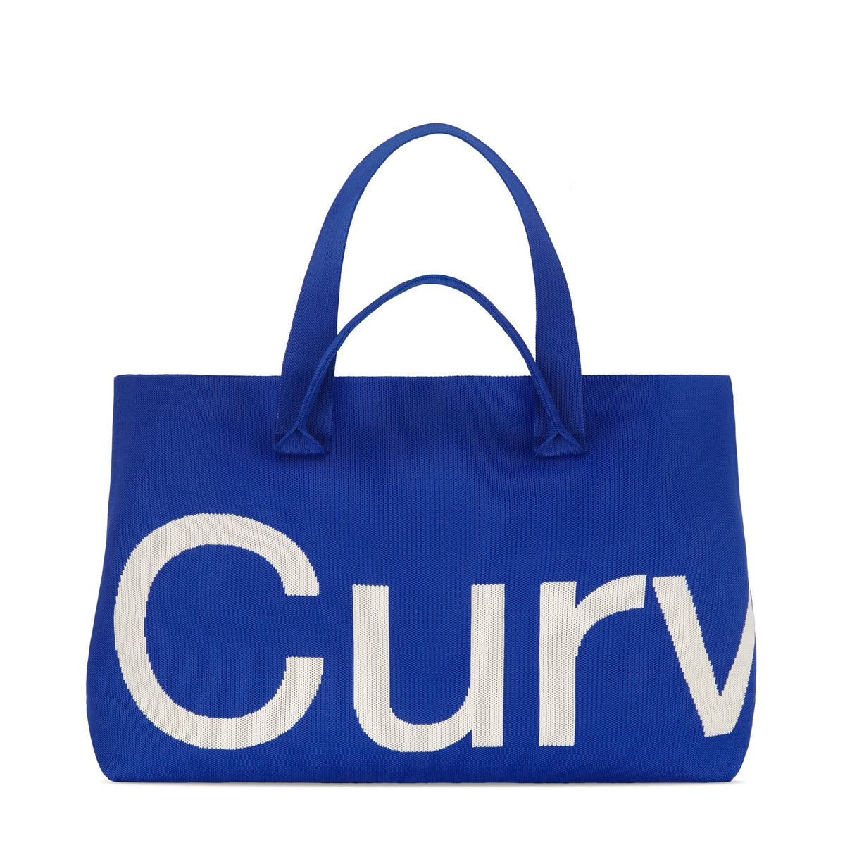 Curves Knit Tote (Sapphire) product image 1, provided for visual reference and product detail review