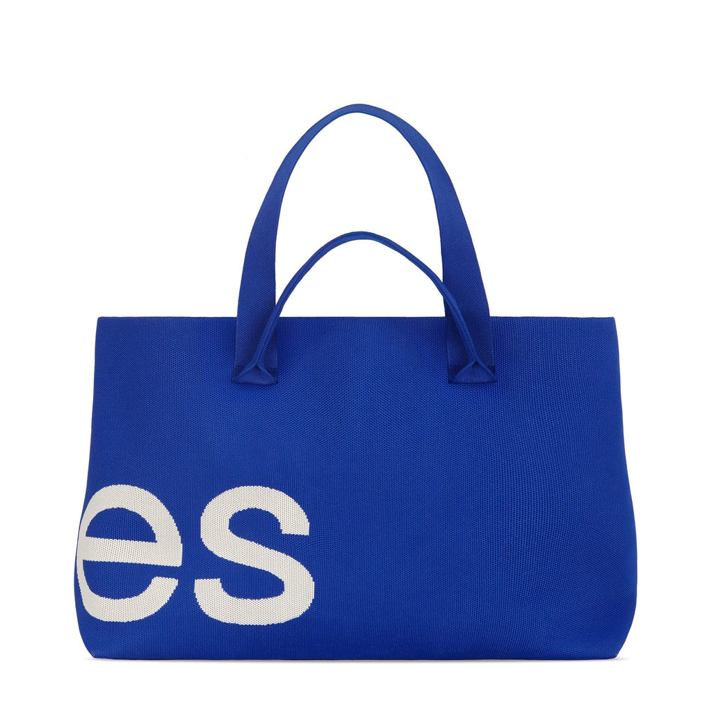 Curves Knit Tote (Sapphire) product image 2, provided for visual reference and product detail review