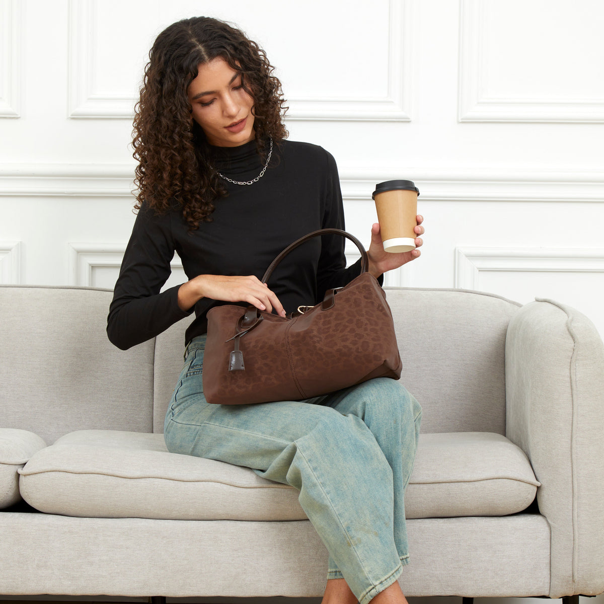The Valentina Satchel Bag product image 19, provided for visual reference and product detail review
