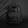 Prada Nylon & Leather Multi-Pocket Backpack – Black - Classic Black product image 1, provided for visual reference and