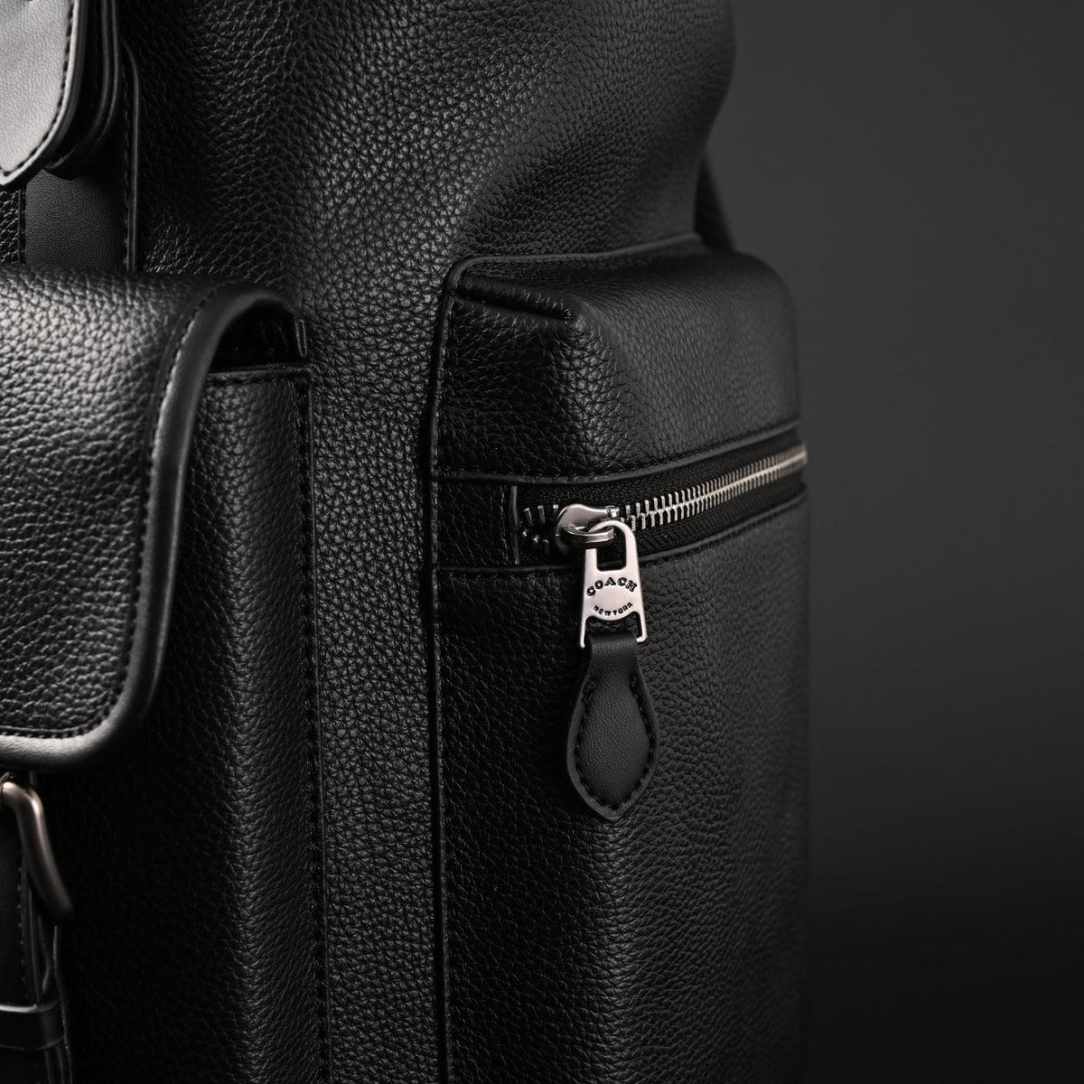 Prada Nylon & Leather Multi-Pocket Backpack – Black - Classic Black product image 15, provided for visual reference and