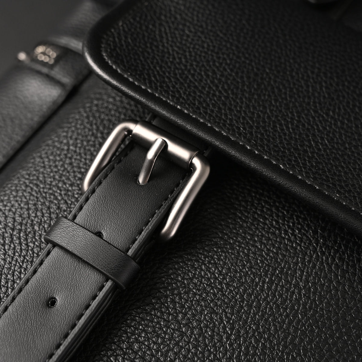 Prada Nylon & Leather Multi-Pocket Backpack – Black - Classic Black product image 2, provided for visual reference and